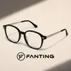 Gafas para computadora, micas transparentes para mujer, micas transparentes para hombre, gafas de armazón grande con varillas de metal, adecuadas para el uso diario