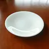 Posavasos de Jade de Grasa de Sebo Posavasos de Té de Porcelana Blanca China Tapete para Tazón Posavasos Pequeño Cerámica Taza Platillo Platillo Accesorios para Ceremonia del Té