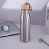 Botella de agua para deportes al aire libre, taza con aislamiento al vacío de acero inoxidable 304, botella grande tipo cola, vaso de agua de doble capa al vacío para mantener el frío