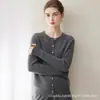 Suéter de cachemira 100% nuevo para mujer, de otoño e invierno, transfronterizo, de manga larga, holgado, cómodo, versátil, agradable para la piel, elegante suéter de cachemira