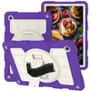 Adecuado para Samsung A9Plus Silicona Anticaída Correa de Muñeca para Niños Funda Protectora para Tableta Sin Tapa Giratoria Colorida