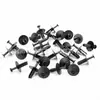 Aplicable a BMW 3 5 Clips de Fijación Tipo Empuje Decorativos para Parachoques Remaches de Hebilla para Guardabarros 51118174185