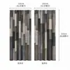 Cortinas de Estampado Digital Geométrico Más Vendidas Transfronterizas Decoración Sencilla de Bloques de Cuadrícula Cortinas Opacas SHIEN En Stock Dropshipping