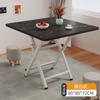 Mesa Plegable para Uso Doméstico, Mesa de Comedor Sencilla, Mesa Redonda para Sala de Estar, Puesto Portátil para Exteriores, Sencillo y Lujoso
