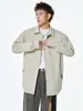 Camisa de Manga Longa Masculina Primavera & Outono 2025 Nova Jaqueta Casual Roupa de Trabalho Marca Tendência Caimento Fácil de Cuidar Camisa Masculina
