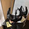 Nova Bolsa Amarela de Axila para Mulheres 2026, Bolsa de Ombro de Couro Macio de Alta Qualidade, Bolsa Versátil e Fashionável Estilo Dumpling, Bolsa Tendência Estilo Coreano