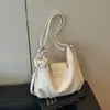 Bolsa Casual Retro Simples de Grande Capacidade Feminina 2026 Nova Bolsa Tote de Ombro Único Transversal para o Verão