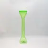 Tazas de Mancuernas de Plástico en Stock para Uso en Exteriores de Fábricas de Comercio Exterior, Tazas para Mascotas de Bebidas Frías, Jugos, Té con Leche, Vasos Desechables de Cuello Largo para Smoothies