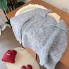 Tejido de Punto Estilo Retro Japonés con Cuello Polo para Mujer en Diseño Nicho de Otoño e Invierno, Tejido de Punto Base Suave y Ceroso con Solapa Superior