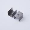 Fábrica atacado mesa e cadeira hardware acessórios quadrado conector tubo embutido fêmea fivela mesa perna conexão montagem chapa de ferro