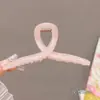 Princesa en la Huida Lazo Grande Pinza para el Cabello Accesorios Coreanos Pinza de Tiburón Pinza para el Cabello de Sentido Avanzado Adorno para la Cabeza de Mujer