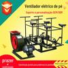 Atacado do Fabricante Equipamento de Defesa Aérea de Uso Duplo Elétrico e Manual Ventilador Operado por Pedal Ventilador de Uso Duplo Elétrico e Manual Djf-1