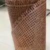 Material de Tecelagem de Rattan Sintético Ilhó Buraco Octogonal Tela de Teto Decoração de Móveis Fabricante Qualidade Plástico Rattan Tecelagem
