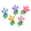 Materiales para Fundas de Teléfono Móvil DIY, Accesorios de Pegamento de Crema de Flores para Niños, Accesorios de Resina de Flor de Cinco Pétalos, Accesorios para el Cabello de Sol, Pinzas para el Cabello, Flores