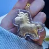 Hazte Rico Inmediatamente Cadena para Teléfono Móvil Llavero Colgante Lindo Dibujo Animado Pony Bolso Año del Caballo del Zodiaco Colgante Colgante Regalo