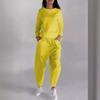 2024 Otoño Nuevo Estilo Europeo y Americano Cordones Múltiples Bolsillos Moderno Deportivo Color Sólido Conjunto de Pantalones Casual Versátil