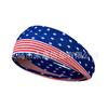 Bandeira Americana Meninos e Meninas Crianças Adolescente Dia da Independência Estrelas Retro Absorvente de Suor Esportes Decoração Festa Faixa de Cabelo