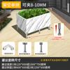 Hebilla Maceta Flor Cerámica Clip Caja Flores Accesorios Ángulo Recto Caja Plantación Aleación Aluminio Ranura Templada Clip Vidrio Fijo