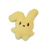 Muñeco de Conejo de Peluche Lindo y Popular Conejo de Orejas Plegables de Dibujos Animados Adornos Pequeños Hechos a Mano DIY para Zapatos y Ropa de Niños