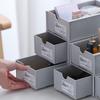 Caja de Almacenamiento con Cajones Apilable con Caja de Almacenamiento de Escritorio, Caja para Almacenar Snacks para Sala de Estar, Caja para Almacenar Artículos Varios y Cosméticos para Oficina