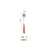 Juego de Cubiertos de Acero Inoxidable Haya Cuchillo, Tenedor y Cuchara Vajilla Restaurante Hogar Mango Aislado del Calor Palillos Palillos y Cuchara Juego de Tres Piezas