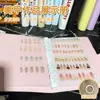 Tablero de Exhibición de Uñas Portátil, Libro de Almacenamiento, Libro Magnético de Hojas Sueltas, Muestra de Tarjeta de Color, Libro de Exhibición de Uñas Portátil Magnético