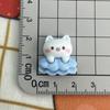 Oso Sirena Azul Cola de Pez Delfín Accesorios de Resina Pasador DIY Taza de Agua Accesorios de Almacenamiento para Zapatos Material Nuevo