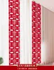 Pegatinas de Tira Larga con Palabras Felices para Bodas, Colgantes para Cortinas, Set de Decoración de Habitación de Boda, Decoración de Dormitorio de Casa Nueva, Guirnalda de Mariposas para Habitación