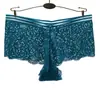 Cueca Boxer de Renda Feminina Tamanho Grande Europeia e Americana, Atacado de Roupa Íntima Feminina para Exportação, Atacado de Roupa Íntima Feminina para E-commerce Transfronteiriço