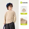 Dududu Home Camiseta de Manga Larga para Niños Top de Invierno para Niños Ropa de Invierno para Niñas Capa Base Ropa Interior para Bebé Ropa Caliente para Niños