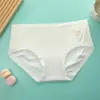 Ropa interior para estudiantes en desarrollo, Ropa interior de seda de hielo para niñas, Ropa interior para niños grandes, Ropa interior para niñas, Sujetador de látex, Ropa interior sin costuras