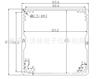 Taladro Perfil de Aluminio Carcasa/Carcasa blindada/Carcasa de Aluminio para Cableado de Red No. 31:89.6.2*89.6*130