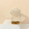 Nuevo Sombrero de Sol de Verano para Adultos Sombrero de Protección Solar para Mujeres Sombrero de Paja para Playa Sombrero de Paja para Mujeres Sombrero Versátil con Protección Facial