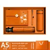 Caja de regalo para set de cuaderno con envío gratis de SF Express y logo personalizado, regalo de negocios de alta gama, regalo hecho a medida para la escuela y el Día del Maestro
