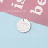 Pingente de liga de k branco anjo material para artesanato diy brincos colar chave acessórios de joia grande favoravelmente