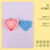 Serie de Sirenas Molde para Galletas Cola de Pez Dibujos Animados 3D Molde para Galletas Arcilla DIY Princesa Galleta Impresa Artificial
