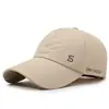 Gorra de correr fina secado rápido protector solar transpirable pico de pato exterior para hombre sol primavera y verano pesca parasol gorra de béisbol