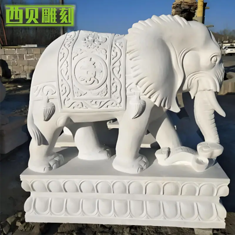 石雕大象4