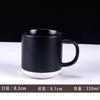 Caneca de hotel simples colorida caneca com logotipo personalizado publicidade cerâmica caneca impressão figura doméstico alta resistência