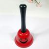 Sino de Mão Grande Brinquedo Sino de Mão Infantil Sino de Cama Sino de Chamada de Aula Sino de Mão de Metal de Natal