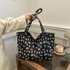 Bolso de Gran Capacidad Otoño e Invierno 2025 Bolso Nuevo Bolso para Mujer Bolso Bandolera de Axila Bolso de Hombro con Lazo Bolso Tote
