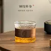 Taza Pequeña de Té de Vidrio de Borosilicato Alto, Taza Maestra, Resistente al Calor, Antiescaldante, Taza Aislada para Beber Té, Taza de Té Kung Fu, Juego de Té, Ceremonia del Té