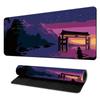 Temu Venda Quente Mouse Pad Onda Japonesa Grande Office Teclado de Computador Pad Mousepad Kanagawa Tapete de Mesa