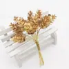 Plástico de simulação pequena pinha decoração de presente decoração de Natal feita à mão material para guirlanda ramo de pinho de árvore de Natal pinha