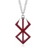 Mercancía de Anime: Collar con Llavero del Logo de la Marca del Guerrero de Sword Art Online, Colgante Metálico del Huevo de las Entrañas del Soberano
