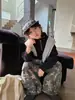 Pantalones Camuflaje Estilo Coreano Yx para Niños Otoño 2026 Estampado Completo de Estrellas Ropa de Trabajo de Bolsillo de Pierna Ancha para Niños