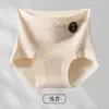 7A Roupa Íntima Antibacteriana Novo Estilo Fundo Estendido para Meninas Cintura Alta Confortável Macia Amigável à Pele Cobre o Quadril Respirável Calcinhas para Meninas