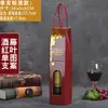 Caja de Regalo para Vino de Diez Piezas Individual/Doble Caja de Empaque Caja de Papel Caja de Regalo Caja Personalizada para Vino y Licores con Asa