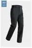 Pantalones largos casuales rectos para hombre, versátiles para el trabajo y el aire libre, forro polar, semi-elásticos, de la nueva colección de otoño