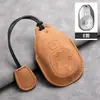 Adequado para Capa de Chave de Veículo Elétrico Green Source, Patinete Elétrico Tailing, Concha Protetora de Controle Remoto de Motocicleta Harley, Pele de Ovelha